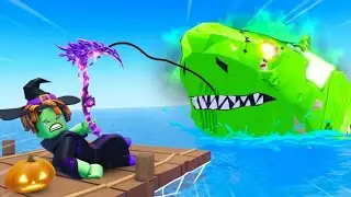 mancing di halloween event nyari secret limited - fish it #roblox