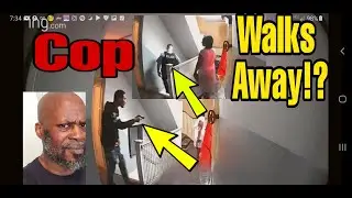 Cop WALKS AWAY from ARMED Domestic Call??