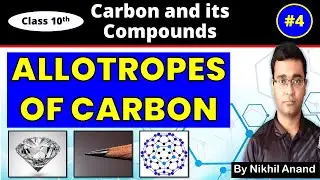 Allotropes of Carbon | Diamond | Graphite | C60 | Carbon and Its Compounds | Std 10 Sci Chap 4 Pt 4