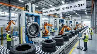 Inside a Modern Car Tire Factory &ndash; How Car Tires Are Amazingly Made