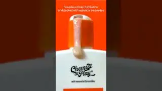 Chemist At Play Daily Exfoliation Body Wash 🤍 #shorts #trending #viral #bodywash #bodycare #tan