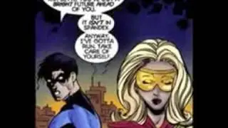 Dick Grayson and Betty (Bette) Kane and Barbra Gordon