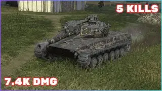 Erich Konzept I ● 7.4K DAMAGE ● 5 KILLS ● WoT Blitz OP Replays