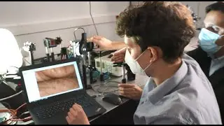 Polarized light for imaging of the human skin in iToBoS