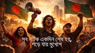 সব নাটক একদিন শেষ হয়, পড়ে যায় মুখোশ