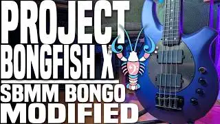 Проект Bongfish X - Модифицированный бонго Sterling с звукоснимателями EMG и пивом Trickfish IPA ...