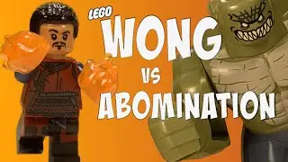 Lego Marvel Shang-Chi Wong Vs Abomination Stop Motion