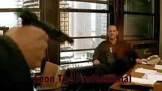 L&eacute;on The Professional - A daring attack on a police station. Leon saves Matilda
