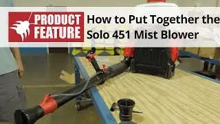 How to Put Together the Solo 451 Backpack Mist Sprayer