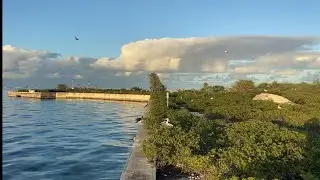 Main Wharf to Commander’s House via the Seawall, Johnston Island