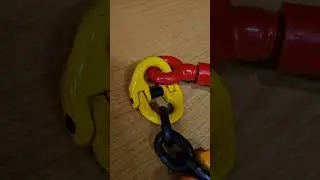Ratchet Chain Load Binder Kit Extended Hook (Tie Down Lashing Grab Sling Easier To Use)