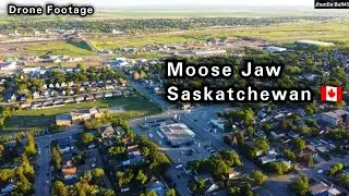 Moose Jaw City, Saskatchewan (Drone Footage)