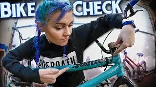 Girlfriend's BMX Bike Check!