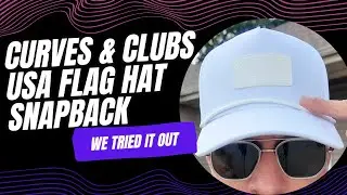 Curves & Clubs USA Golf Rope Hat &ndash; American Flag Golf Cap, Performance Hat - We tried it out.