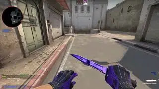 Pandora's Box + M9 Bayonet Sapphire Showcase
