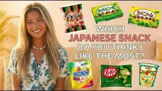Which Japanese snack do you think I like the most?