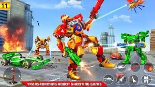 Multi Robot Transform game &ndash; Tank Robot Car Games Gameplay 3  - Brave Jackals