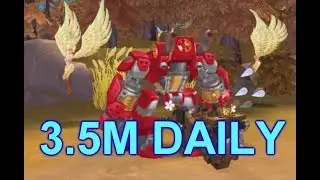 Mechanic No-Rune Arm Cannon Harpy Farm - 3.5m Daily