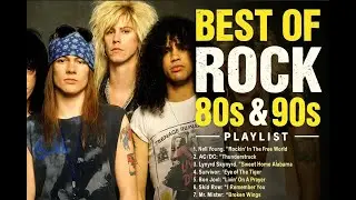 Classic Rock Mega Hits 70s 80s 90s | Guns N' Roses, Bon Jovi, Led Zeppelin, Aerosmith, Queen
