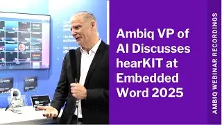Ambiq VP of AI Discusses heartKIT&trade; Award Win at Embedded World 2025