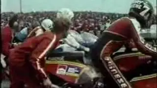 Trans Atlantic motorcycle race Mallory Park