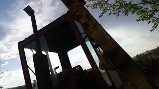 Гусеничный трактор Т 70с.  Trached Tractor T 70s.