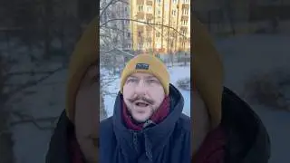 It&rsquo;s like some kind of snow punk video game here in #kyiv