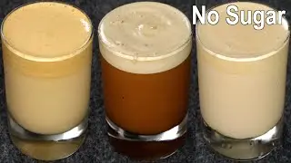 3 Easy Cold Coffee Recipe | How to make Cold Coffee Without Sugar