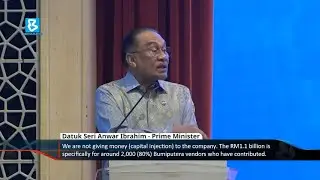 Sapura capital injection not for shareholders or management, says Anwar