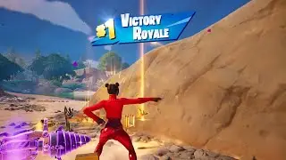 CARMINE ROSSO Skin Solo Gameplay in FORTNITE!