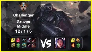 KR Challenger Replays Middle Graves vs Irelia Ep.4426