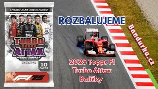 2025 Topps F1 Formula 1 Turbo Attax Bal&iacute;čky na eshope Bandurka cz ! Karty formule
