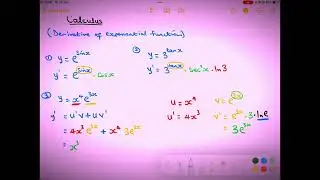 Calculus (Derivative of exponential function)