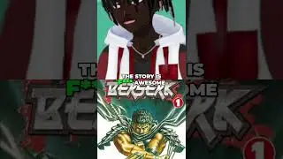 Berserk  Great Story, But NOT Glorifying Dark Content! #shorts #anime #manga #vtuber #envtuber