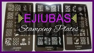 Ejiubas Stamping Plate Set || LaShenny21Nails