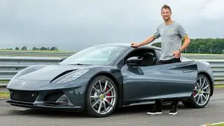 Lotus Emira Track Test with Jenson Button