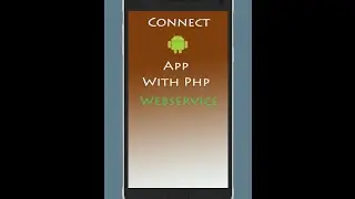 #1 connect android app with php webservice