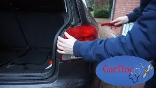 Audi A3 8P Rücklicht Wechseln Glühlampe hinten wechseln