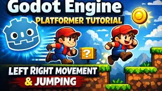 Godot Engine Platformer Tutorial &ndash; Left Right Movement & Jumping #godottutorial #gamedevelopment 