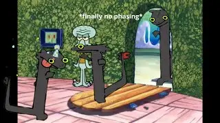 Squidward kicking out all Toothless variants AGAIN