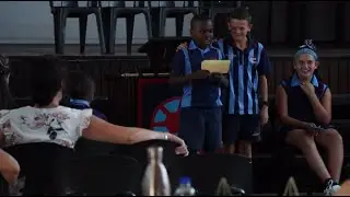 WATCH: Local captures wholesome moment between Laerskool Laeveld learners