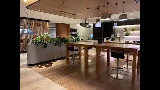 Qantas Business Class Lounge Perth April 2021 [4K]
