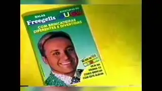 &Aacute;lbum de Figurinhas Freegells AVENTURAS DO GUGU | 1997 | Balas FREEGELLS