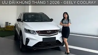 Cập Nhật Chương Tr&igrave;nh Khuyến M&atilde;i Mới Cho D&ograve;ng Xe SUV B - GEELY COOLRAY || Mua Xe - Tr&uacute;ng Xe 🎉🎉