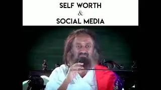 Self worth & Social media | @gurudev