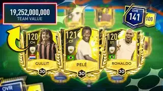 20 BILLION WORTH FULL PRIME ICON TEAM UPGRADE IN FIFA MOBILE