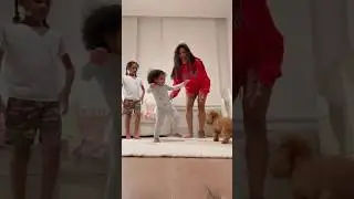 It&rsquo;s official! Baby Amora can go the Lowest in the family! #LowDanceChallenge 🫶🏽😍😂