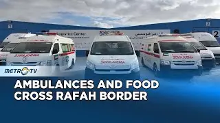 UAE Sends Aid And Ambulances To Gaza