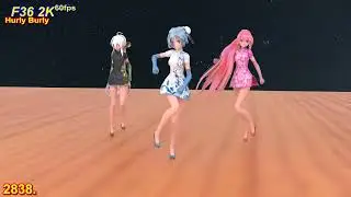 2K 60Fps MMD Hurly burly v.37 sub. Espa&ntilde;ol 