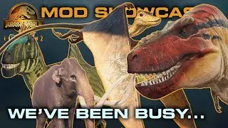 We've Been Busy - With NEW SPECIES! | Jurassic World Evolution 2 Mod Showcase